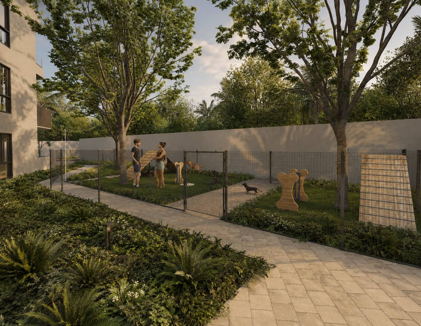 Área pet friendly V Tower